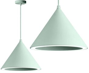 Piekaramā lampa Cone LED, Green cena un informācija | Lustras | 220.lv