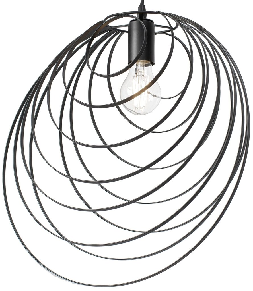 Piekaramā lampa Geometric Rings, Black cena un informācija | Piekaramās lampas | 220.lv