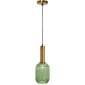 Piekaramā lampa Retro Glass A, Green cena un informācija | Piekaramās lampas | 220.lv