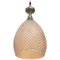 Piekaramā lampa Vintage Amber Glass цена и информация | Люстры | 220.lv