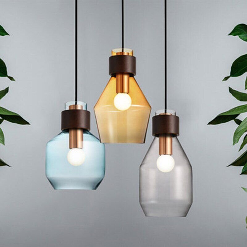 Piekaramā lampa Modern Retro, Grey cena un informācija | Lustras | 220.lv