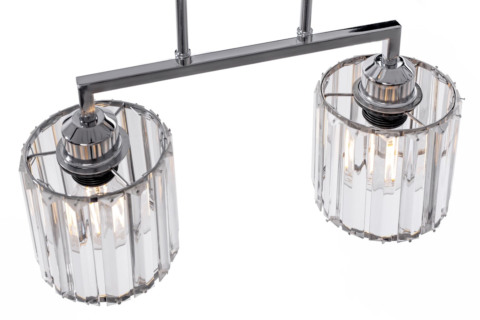 Piekaramā lampa Chic 2, Chrome cena un informācija | Piekaramās lampas | 220.lv