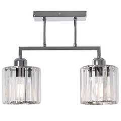 Piekaramā lampa Chic 2, Chrome cena un informācija | Lustras | 220.lv