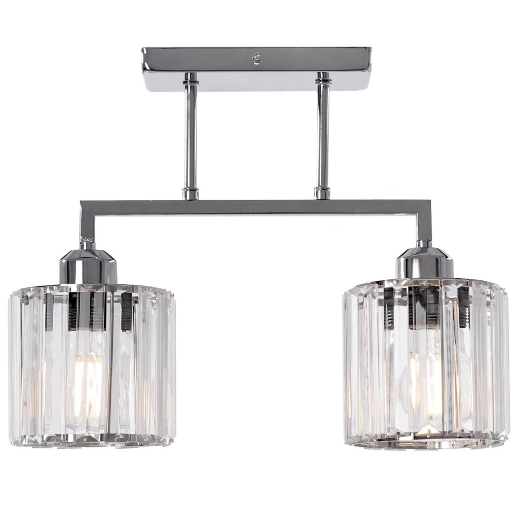 Piekaramā lampa Chic 2, Chrome cena un informācija | Piekaramās lampas | 220.lv