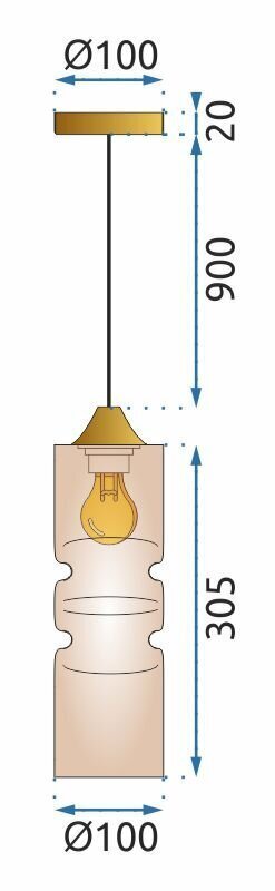 Piekaramā lampa Wave, Gold цена и информация | Piekaramās lampas | 220.lv
