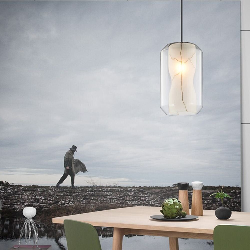 Piekaramā lampa White Marble B cena un informācija | Lustras | 220.lv