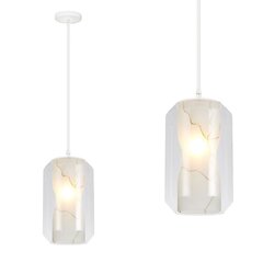 Piekaramā lampa White Marble B cena un informācija | Lustras | 220.lv