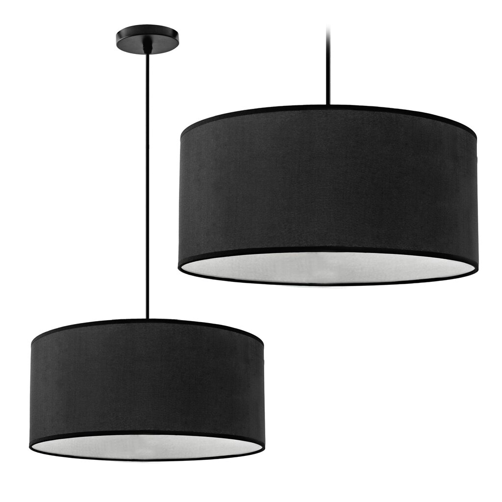 Piekaramā lampa Classic Black/White, 36 cm цена и информация | Piekaramās lampas | 220.lv