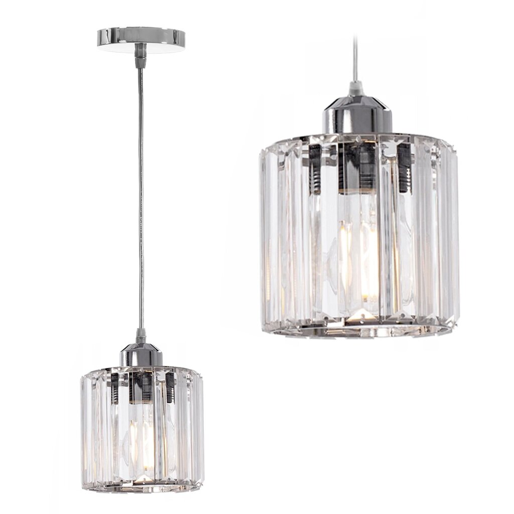 Piekaramā lampa Crystal Chic, Silver cena un informācija | Lustras | 220.lv