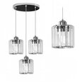 Piekaramā lampa Crystal Chic, Silver 3R