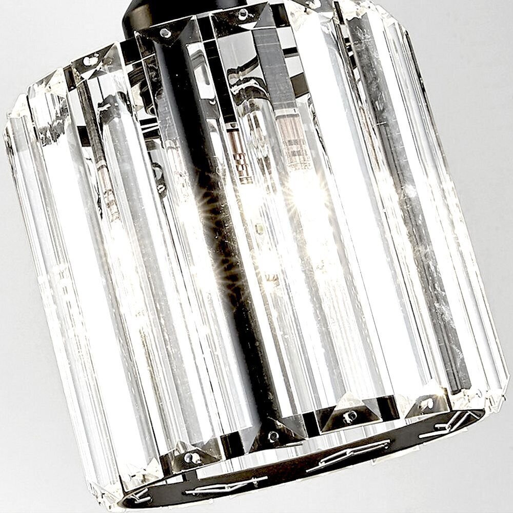 Piekaramā lampa Crystal Chic, Black 3R cena un informācija | Piekaramās lampas | 220.lv