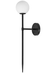 Sienas lampa Modern Ball, 52 cm, Black cena un informācija | Sienas lampas | 220.lv