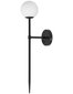 Sienas lampa Modern Ball, 75 cm, Black cena un informācija | Sienas lampas | 220.lv