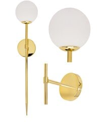 Sienas lampa Modern Ball, 90 cm, Gold cena un informācija | Sienas lampas | 220.lv