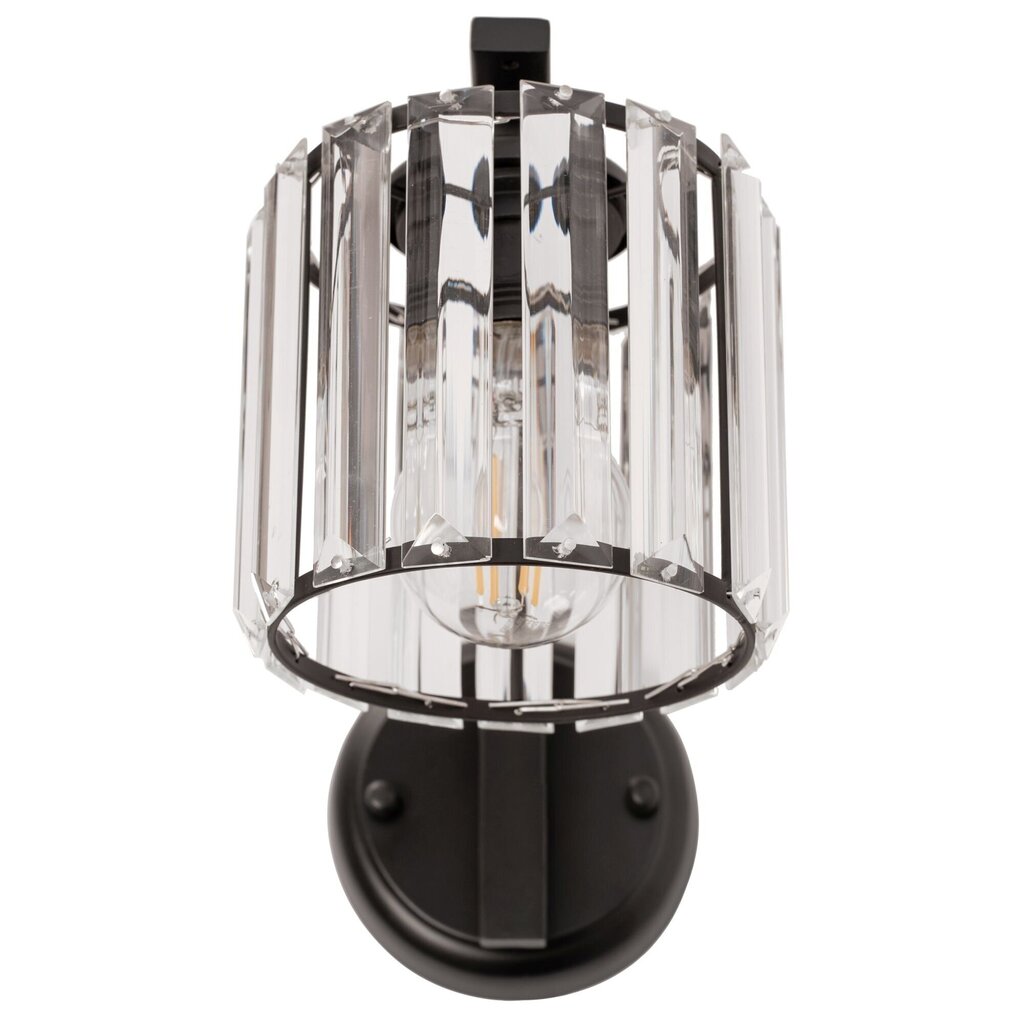 Sienas lampa Crystal Chic, Black cena un informācija | Sienas lampas | 220.lv