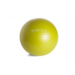 Гимнастический мяч KWELL 65 см, зеленый цена и информация | Гимнастические мячи | 220.lv