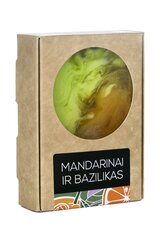 Aromātiskās ziepes ACappella Mandarīns un baziliks 90 g цена и информация | Мыло | 220.lv