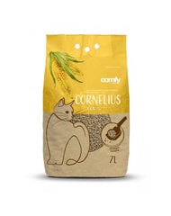 Comfy кукурузный наполнитель для кошек Cornelius Natural, 7 л цена и информация | Comfy Товары для животных | 220.lv