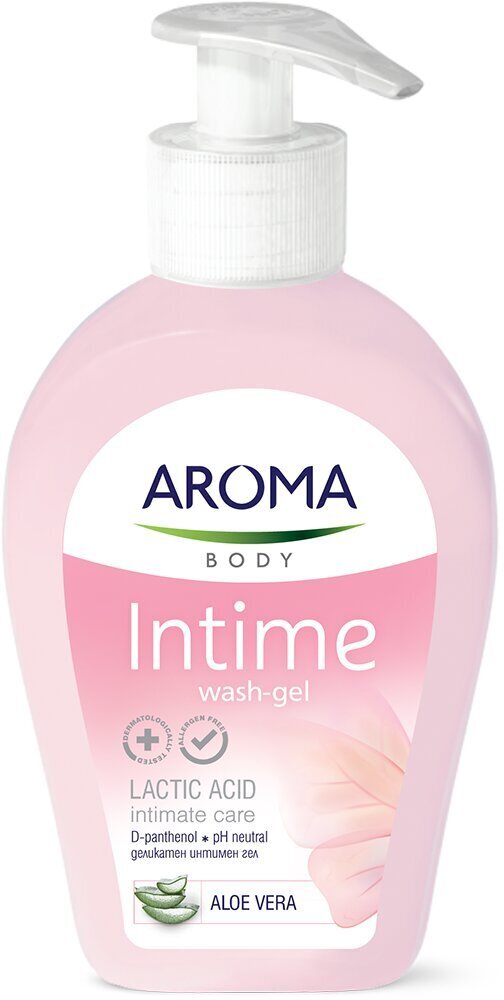Aroma Intime Wash Gel - Aloe Vera, 250 ml cena un informācija | Intīmās higiēnas līdzekļi | 220.lv
