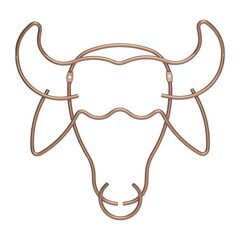 Настенная вешалка в форме буйвола Safari цена и информация | Вешалки для одежды | 220.lv