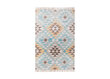 Tom Tailor - paklājs Vintage Check Kelim, tirkīza krāsas, 160 x 230 cm cena un informācija | Paklāji | 220.lv