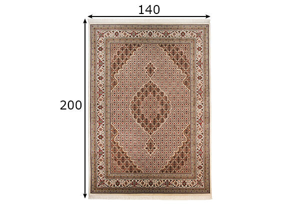 Paklājs Sirsa Silk Tabriz Mahi, 140 x 200 cm cena un informācija | Paklāji | 220.lv