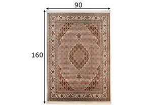 Paklājs Sirsa Silk Tabriz Mahi, 90 x 160 cm cena un informācija | Paklāji | 220.lv