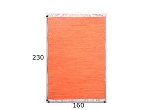 Kokvilnas paklājs - Happy Cotton, terakotas apdares, 160 x 230 cm cena un informācija | Paklāji | 220.lv