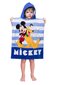 Dvielis ar kapuci - Mickey Stripe, 50 x 115 cm цена и информация | Dvieļi | 220.lv