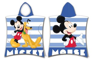 Полотенце с капюшоном Mickey Stripe, 50 x 115 см цена и информация | Полотенца | 220.lv
