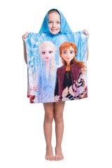 Dvielis ar kapuci - Frozen II, 50 x 115 cm cena un informācija | Dvieļi | 220.lv