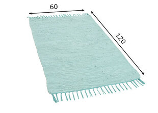 Paklājs - Happy Cotton, mētras zaļš, 60 x 120 cm цена и информация | Ковры | 220.lv
