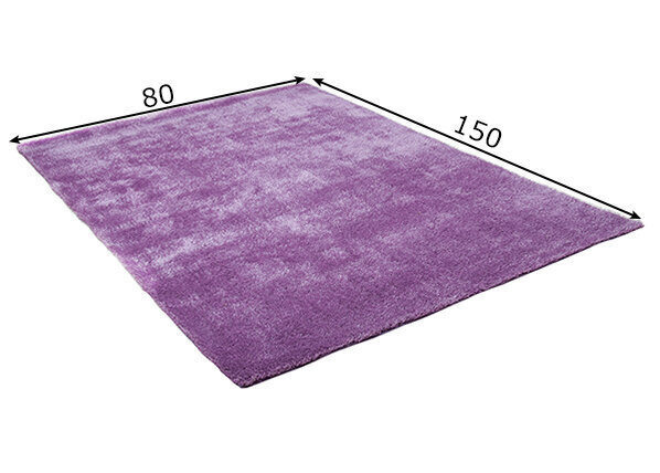 Paklājs Alessia, 80x150 cm, lillā krāsā cena un informācija | Paklāji | 220.lv