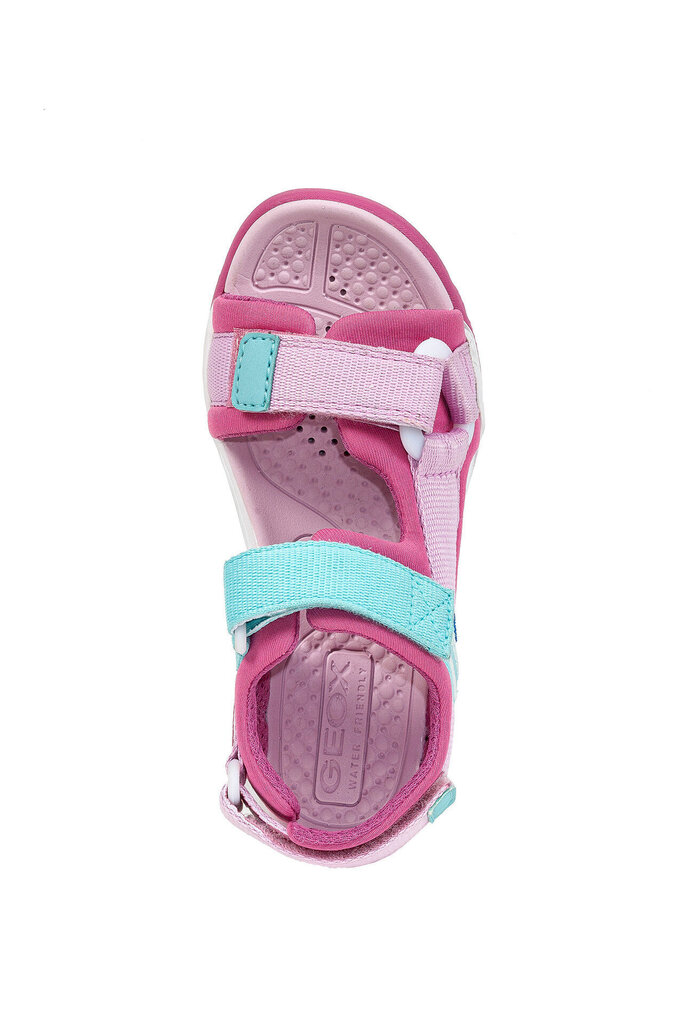 GEOX bērnu rozā sandales meitenēm BOREALIS GIRL cena un informācija | Bērnu sandales | 220.lv