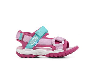 GEOX bērnu rozā sandales meitenēm BOREALIS GIRL цена и информация | Детские сандалии | 220.lv