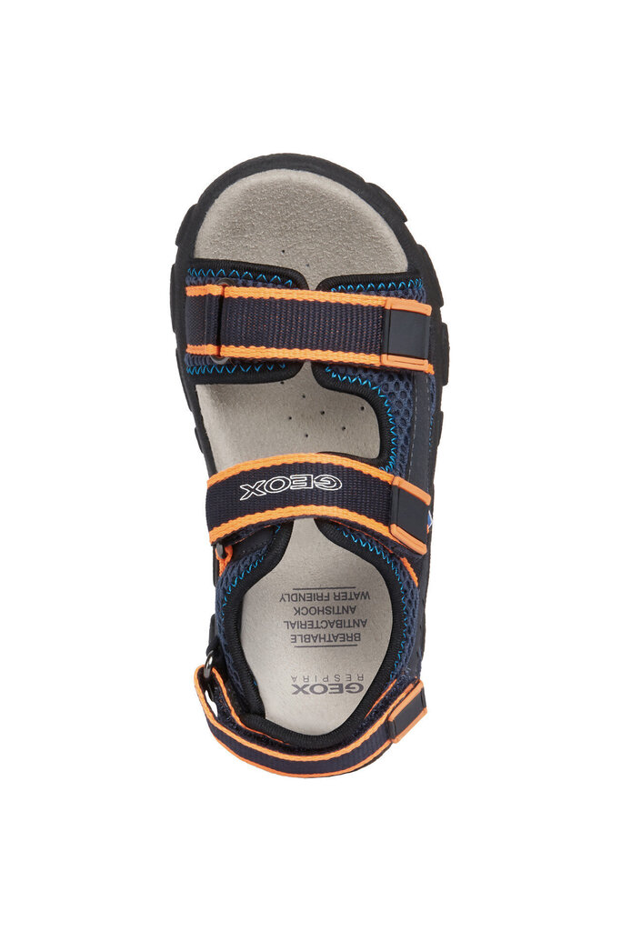 GEOX bērnu tumši zilas sandales zēniem JR SANDAL STRADA цена и информация | Bērnu sandales | 220.lv