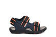 GEOX bērnu tumši zilas sandales zēniem JR SANDAL STRADA cena un informācija | Bērnu sandales | 220.lv