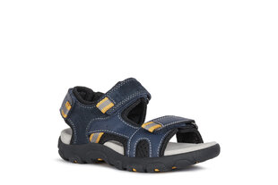 GEOX bērnu zilas sandales zēniem SANDAL STRADA cena un informācija | Bērnu sandales | 220.lv