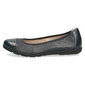 Caprice sieviešu tumši zili balerīnas apavi cena un informācija | Sieviešu kurpes | 220.lv