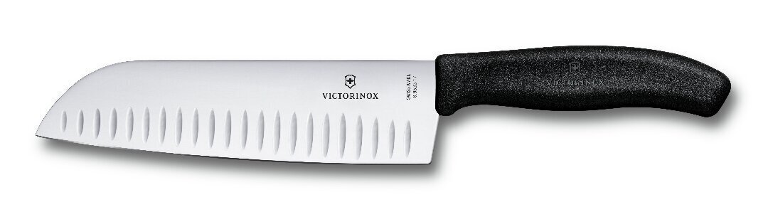 Victorinox Santoku pavāra nazis, 17 cm, plastmasas spals cena un informācija | Naži un to piederumi | 220.lv