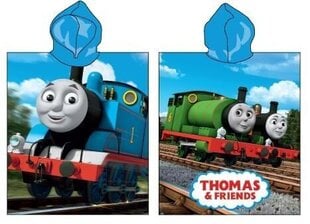 Dvielis ar kapuci - Thomas and Friends, 50 x 115 cm цена и информация | Полотенца | 220.lv