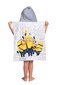 Dvielis ar kapuci - Minions 2, 50 x 115 cm cena un informācija | Dvieļi | 220.lv