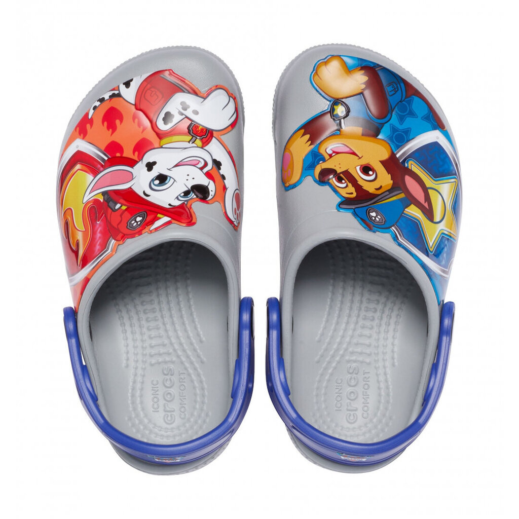 Crocs™ FunLog Paw Patrol Patch Clog Kid's 135243 cena un informācija | Gumijas klogi bērniem | 220.lv