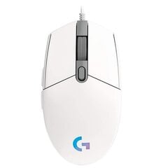 Logitech G203, белый цена и информация | Мыши | 220.lv