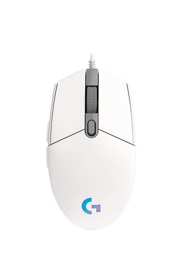 Logitech G203, balts cena un informācija | Peles | 220.lv