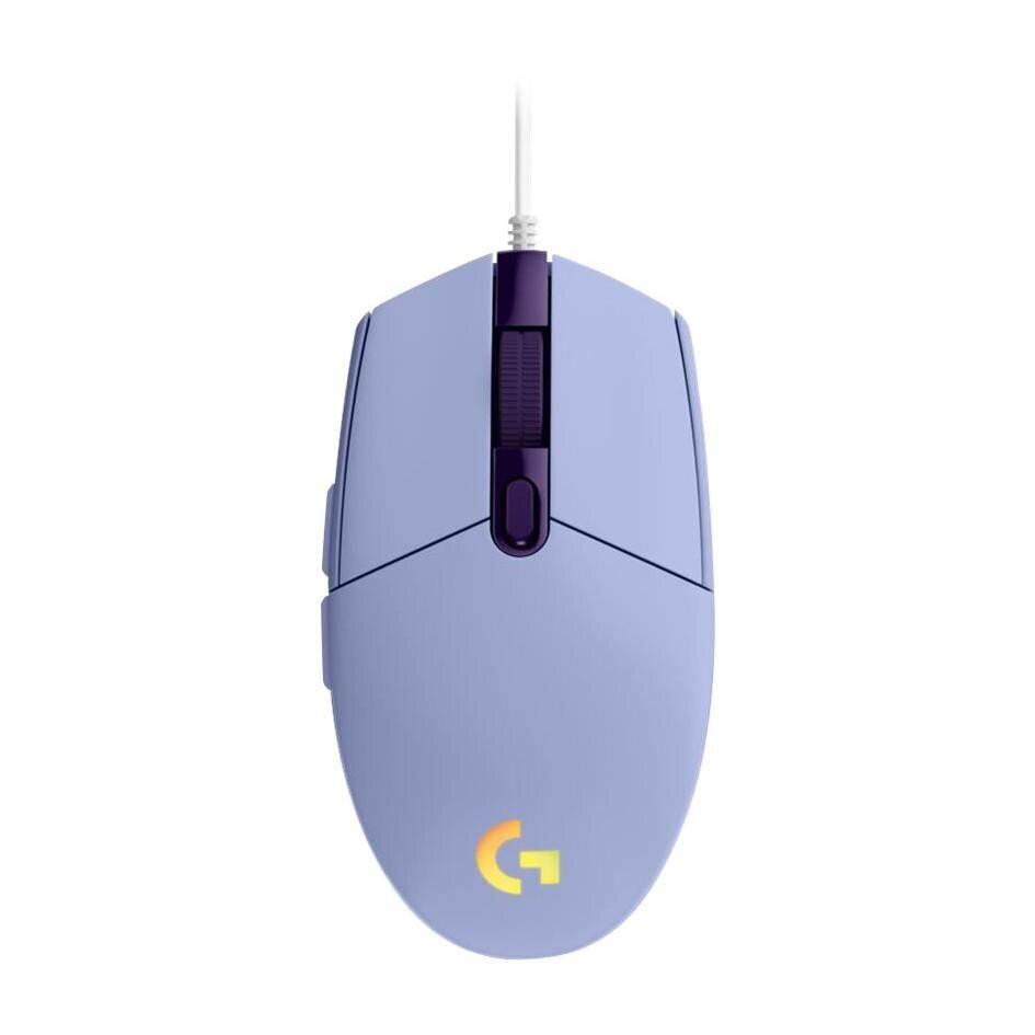 Мыши для игр Logitech G203, фиолетовый цена | 220.lv