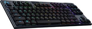 Bezvadu klaviatūra Logitech G G915, NORDIC цена и информация | Клавиатуры | 220.lv