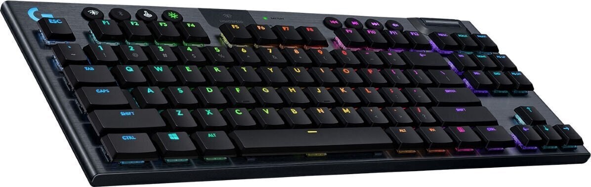 Bezvadu klaviatūra Logitech G G915, NORDIC cena un informācija | Klaviatūras | 220.lv