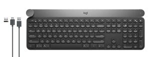 Беспроводная клавиатура Logitech Craft Advanced Keyboard with Creative Input Dial (NO) цена и информация | Клавиатуры | 220.lv