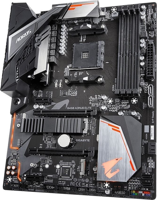 GIGABYTE AMD B450 AORUS цена и информация | Mātesplates | 220.lv